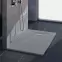 Négyzet alakú zuhanytálca Magnum Grey 90x90x2,5 Rea K4106,6