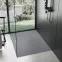 Négyzet alakú zuhanytálca Magnum Grey 90x90x2,5 Rea K4106,8