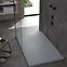 Téglalap alakú zuhanytálca Magnum Grey 90x120x2,5 Rea K4108,7
