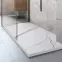 Téglalap alakú zuhanytálca Magnum Carrara White 80x100x2,5 Rea K7004,10