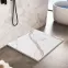 Téglalap alakú zuhanytálca Magnum Carrara White 80x100x2,5 Rea K7004,4