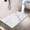Téglalap alakú zuhanytálca Magnum Carrara White 80x100x2,5 Rea K7004,9