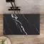 Téglalap alakú zuhanytálca Magnum Carrara Black 80x100x2,5 Rea K7007,6