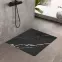 Négyzet alakú zuhanytálca Magnum Carrara Black 90x90x2,5 Rea K7008,4