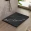 Négyzet alakú zuhanytálca Magnum Carrara Black 90x90x2,5 Rea K7008,5