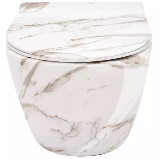 WC csésze Carlos duroplast/Slim/Zm Lava Shiny,2
