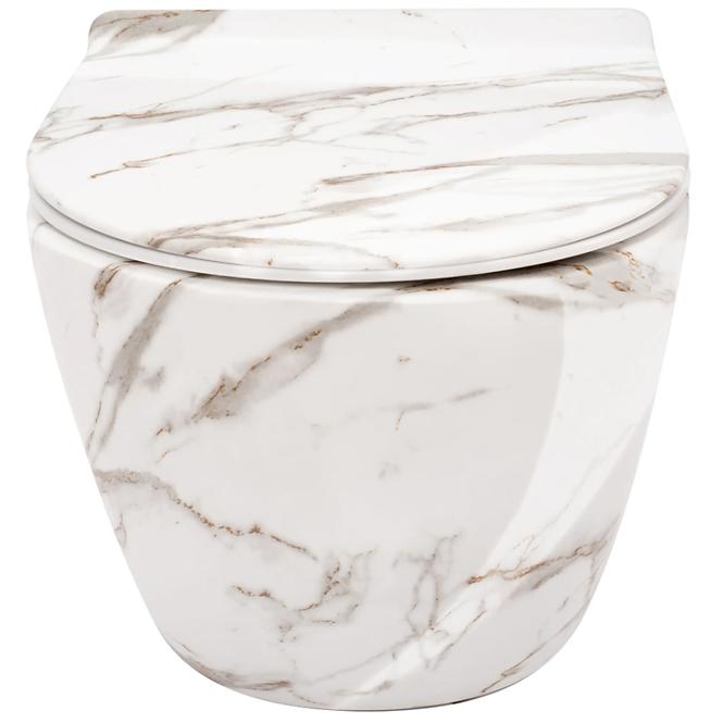 WC csésze Carlos duroplast/Slim/Zm Lava Shiny ,2