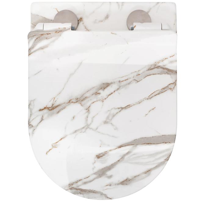 WC csésze Carlos duroplast/Slim/Zm Lava Shiny ,3