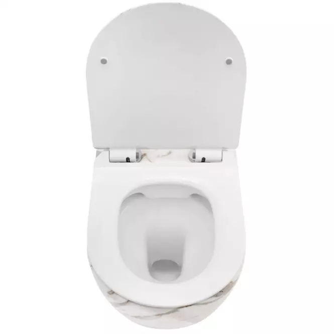 WC csésze Carlos duroplast/Slim/Zm Lava Shiny,4