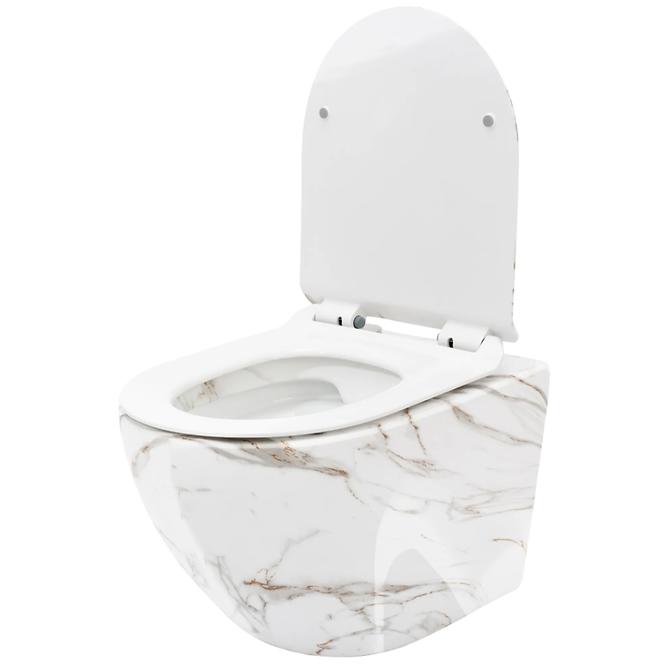 WC csésze Carlos duroplast/Slim/Zm Lava Shiny 