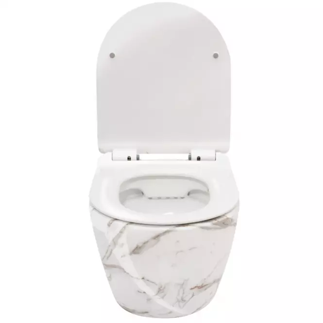 WC csésze Carlos duroplast/Slim/Zm Lava Shiny