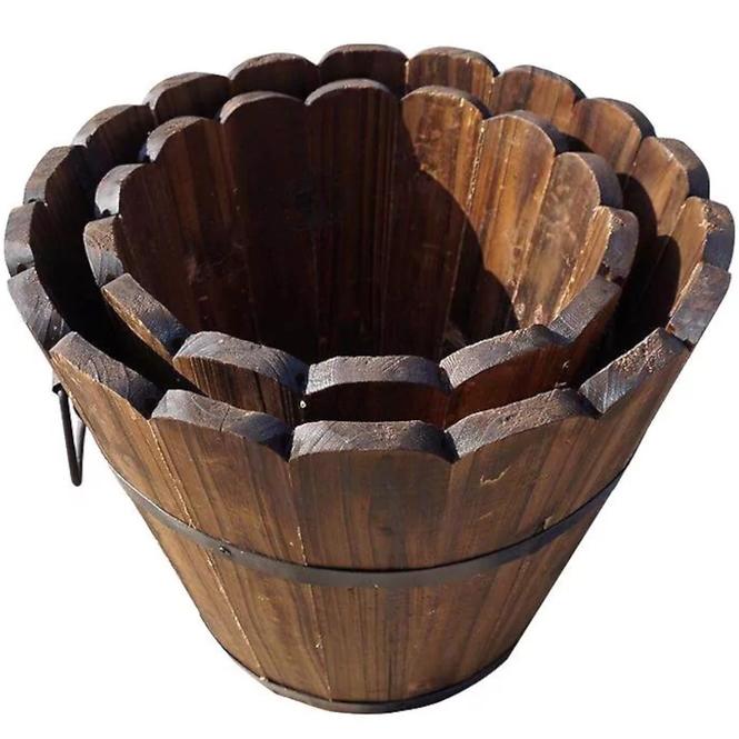 Virágcserép fábol 30x27 cm,3