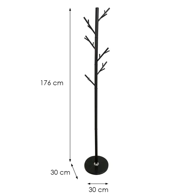 Fogas fém 9457 Broody fekete,3