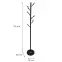 Fogas fém 9457 Broody fekete,3
