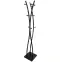 Fogas fém 9458 Broody fekete,2