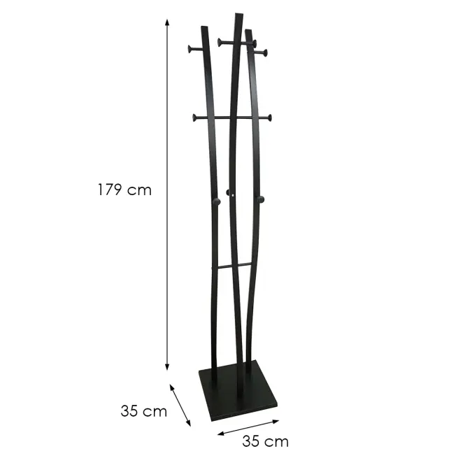 Fogas fém 9458 Broody fekete