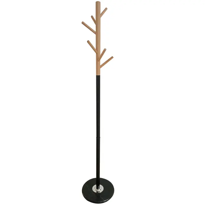 Fogas fém 9463 Wooden fekete/természetes
