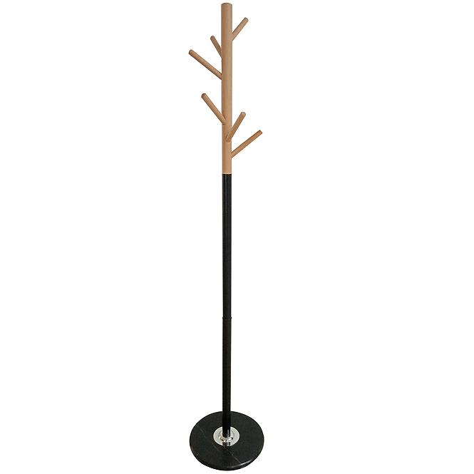 Fogas fém 9463 Wooden fekete/természetes