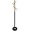 Fogas fém 9463 Wooden fekete/természetes,2