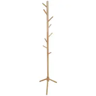 Fa akasztó 9462 Wooden természetes