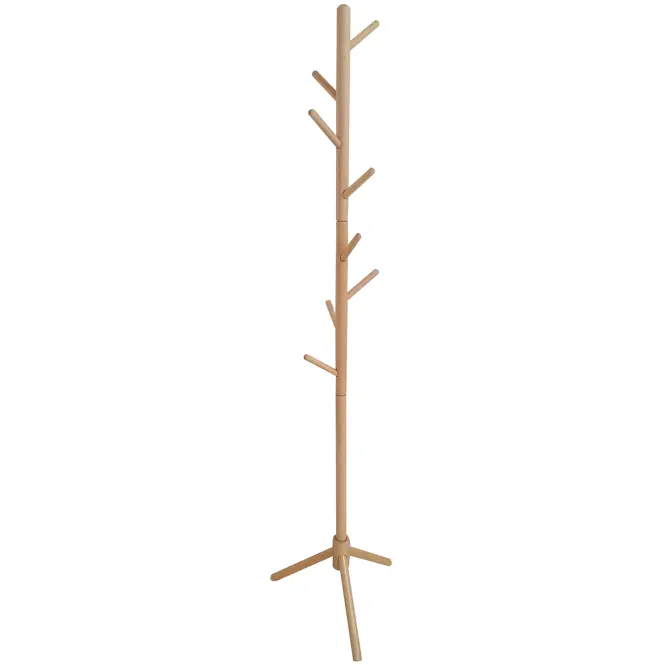 Fa akasztó 9462 Wooden természetes,2