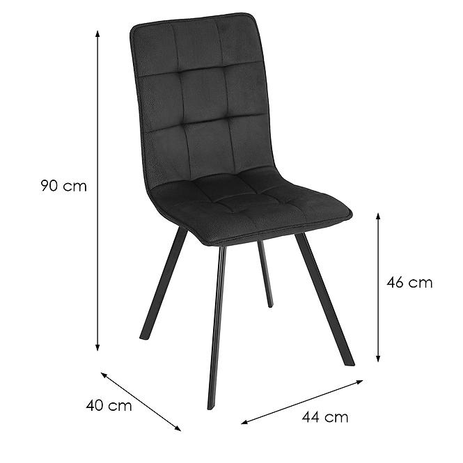 Szék Orlando Fekete Solar 99