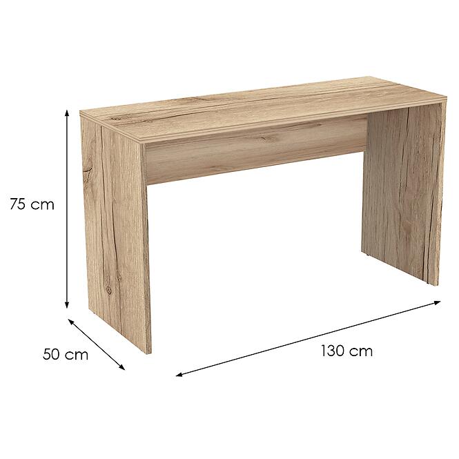 Íróasztal Agapi 03 tölgy Grand Természetes,3