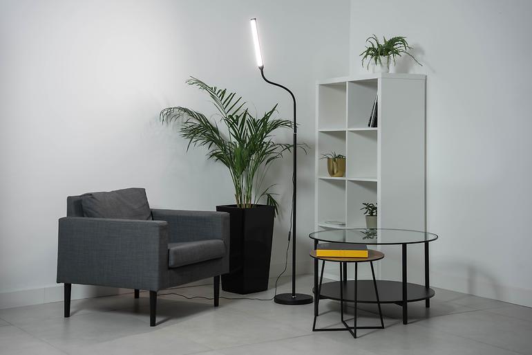 Állólámpa LED LONGA 9W Fekete LP1