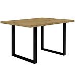 Asztal Tarazjus 140 cm łTBLT441-D78-904 artisan/czarny