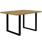 Asztal Tarazjus 140 cm łTBLT441-D78-904 artisan/fekete