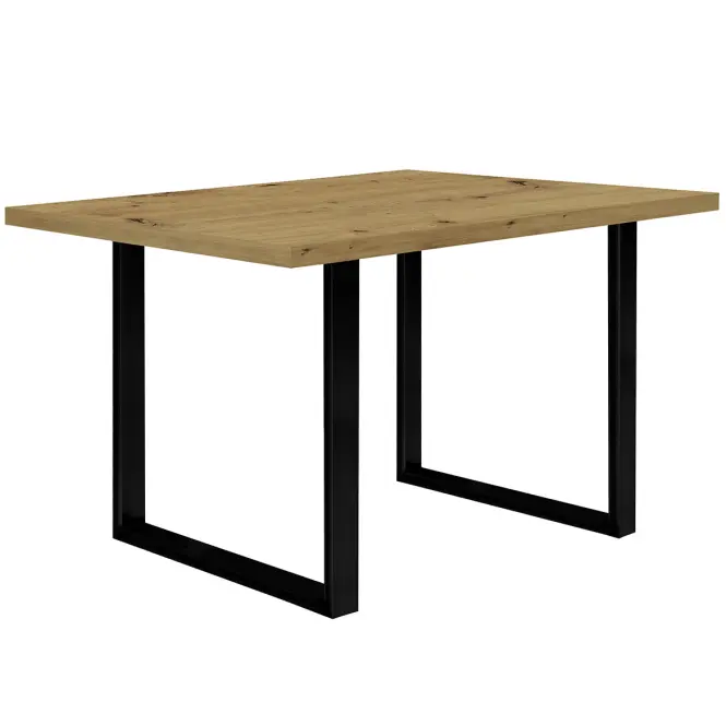 Asztal Tarazjus 140 cm łTBLT441-D78-904 artisan/fekete