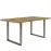 Asztal Tarazjus 160 cm TBLT442-D78-941 artisan/stal