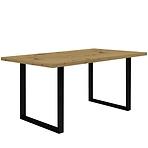 Asztal Tarazjus 160 cm TBLT442-D78-904 artisan/czarny