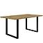 Asztal Tarazjus 160 cm TBLT442-D78-904 artisan/czarny