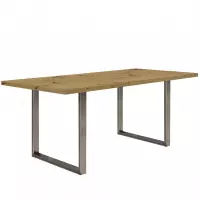 Asztal Tarazjus 180 cm TBLT443-D78-941 artisan/stal