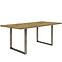 Asztal Tarazjus 180 cm TBLT443-D78-941 artisan/stal