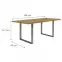 Asztal Tarazjus 180 cm TBLT443-D78-941 artisan/stal,2