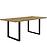 Asztal Tarazjus 180 cm TBLT443-D78-904 artisan/fekete