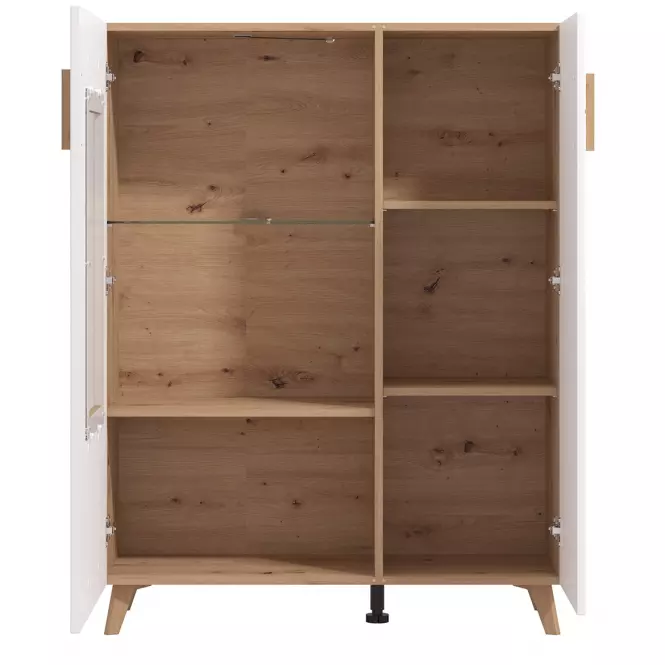 Vitrin Bretagna 2k Artisan/Fehér 11012056