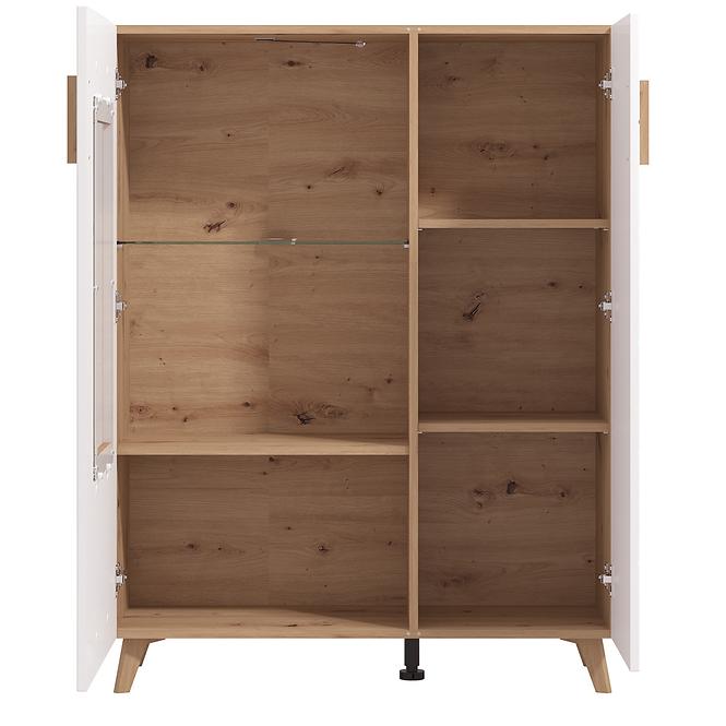Vitrin Bretagna 2k Artisan/Fehér 11012056