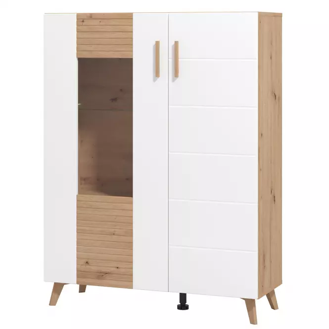 Vitrin Bretagna 2k Artisan/Fehér 11012056