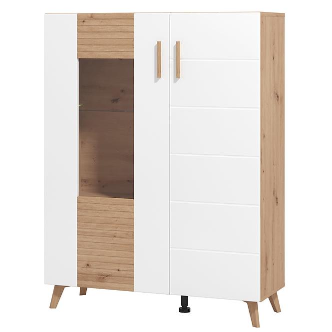 Vitrin Bretagna 2k Artisan/Fehér 11012056