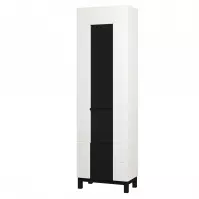 Vitrin Sarthe 1k Fehér/Fekete 11013673