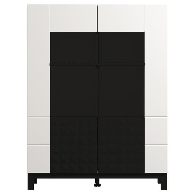Vitrin Sarthe 2k Fehér/Fekete 11013674