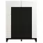 Vitrin Sarthe 2k Fehér/Fekete 11013674,3