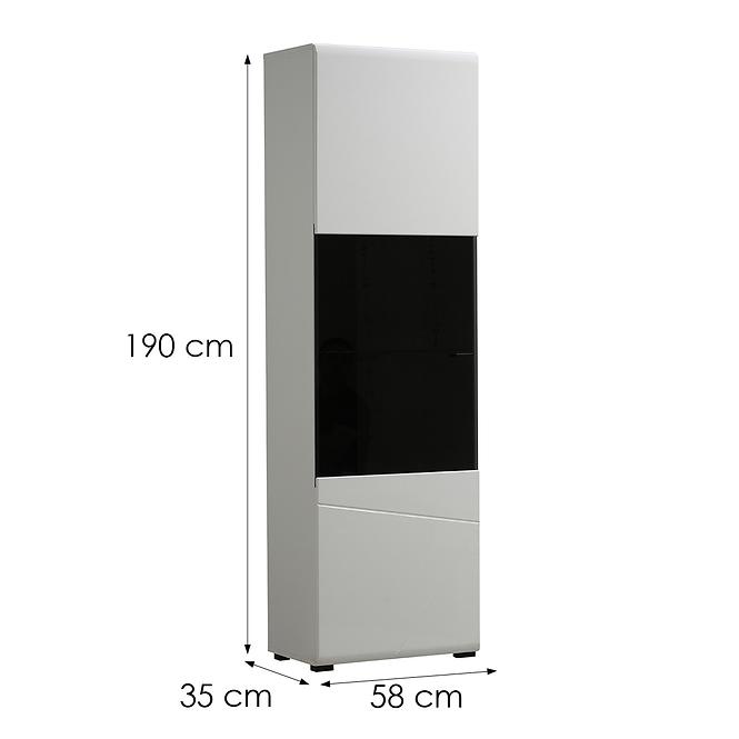Vitrin Trentino 1k Fehér 11008848