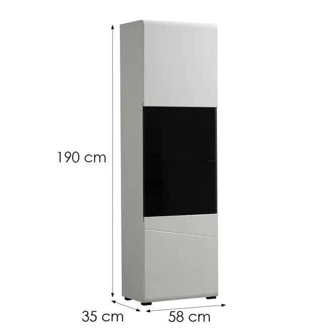 Vitrin Trentino 1k Fehér 11008848,2