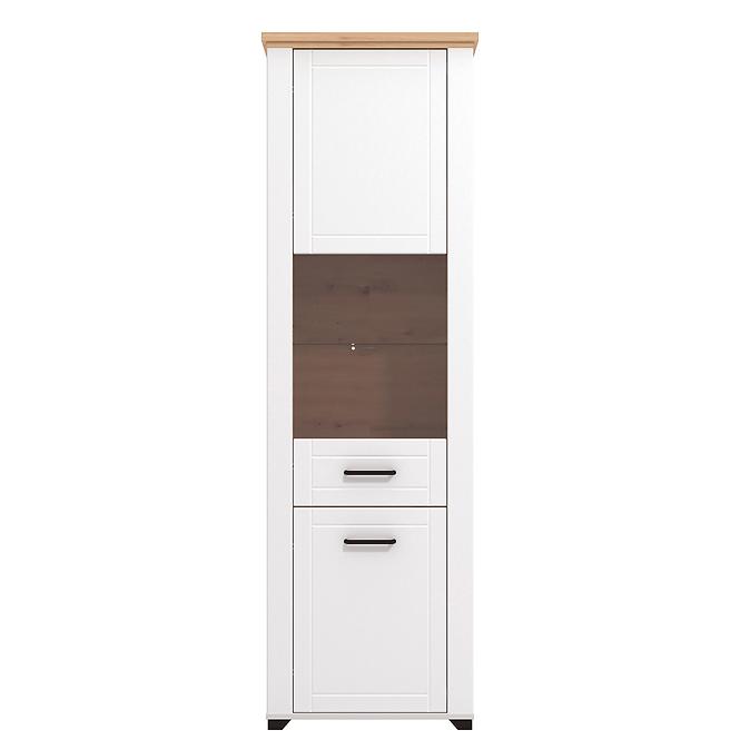Vitrin Valencia 1k Artisan/Fehér 11011375,3