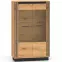 Vitrin Urso 05 Tölgy Craft Aranysárga/Fekete,2