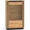 Vitrin Urso 05 Tölgy Craft Aranysárga/Fekete,2
